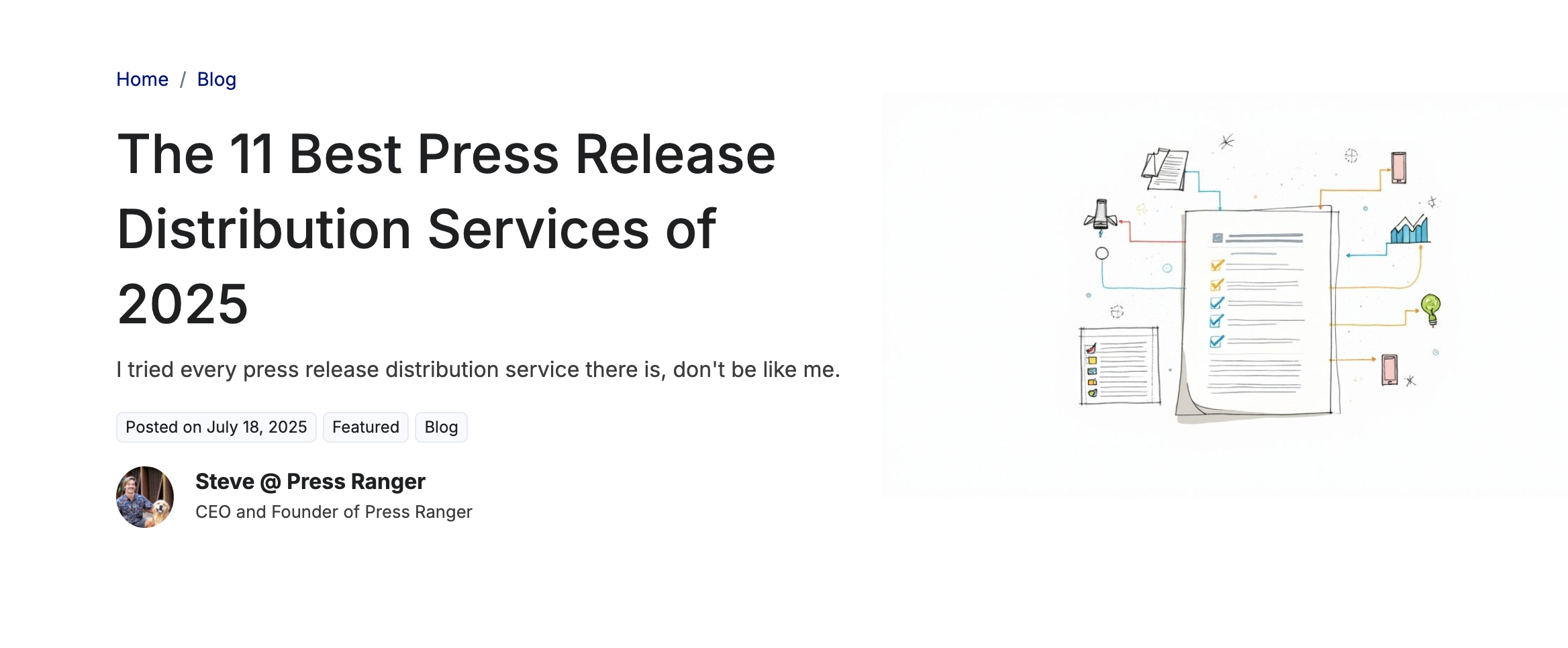 The 11 Best Press Release Distribution Services of 2025 — Press Ranger Blog
